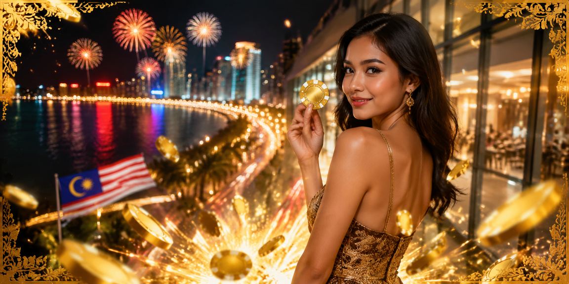 Paparan bonus VIP eksklusif Pulau Pinang dengan reka bentuk batik mewah untuk pemain setia kiss98