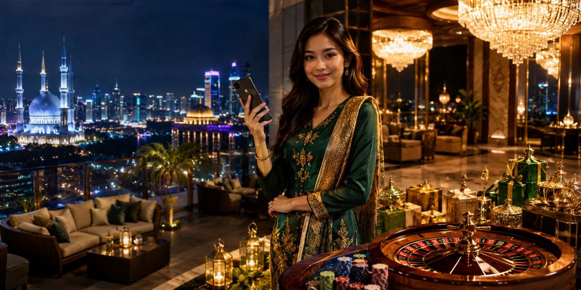Pengguna Selangor menikmati pertaruhan dalam suasana perayaan Hari Raya bersama rakan